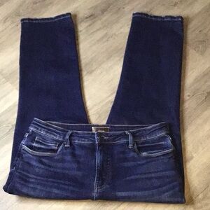 ✂️KUT Kut from the Kloth Fab Ab Ankle Straight Leg Size 12 Denim Jeans    # 714